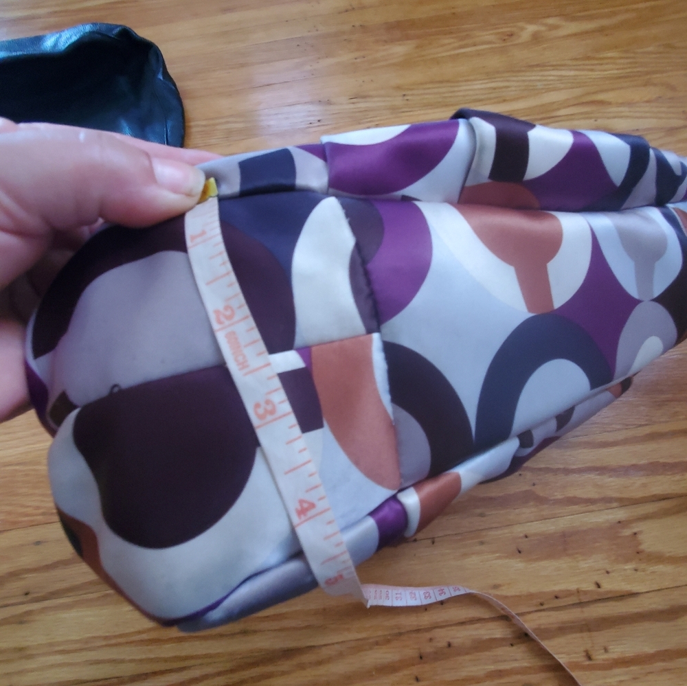 Coach SATIN  Multicolor Signature Hobo Bag - Picture 15 of 16